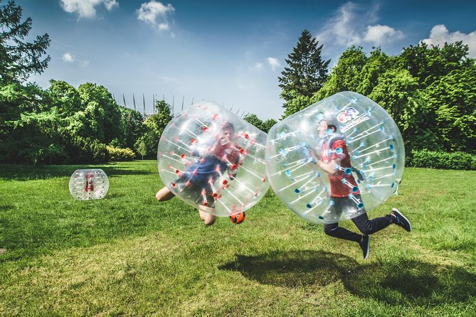 #1 Bubble Football games in Warsaw - Price and Value at About $48.16 Per Person
