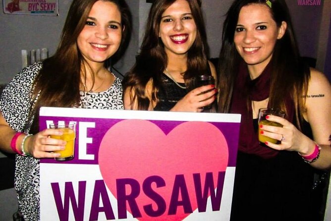 #1 Pub Crawl Warsaw with Optional Premium 1 Hour Open Bar - The drinks reality: open bar hour is strong, later bars are more basic