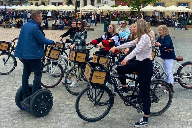 2 Hours Old Town Guided Bike Tour in Krakow - Riding the core Old Town: what the route is like