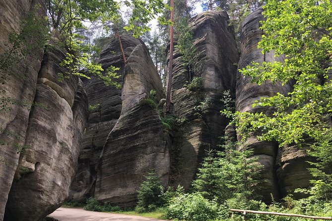 Adrspach Teplice Rocks Filming Site of The Chronicles of Narnia - Lunch time and village downtime in Adršpach