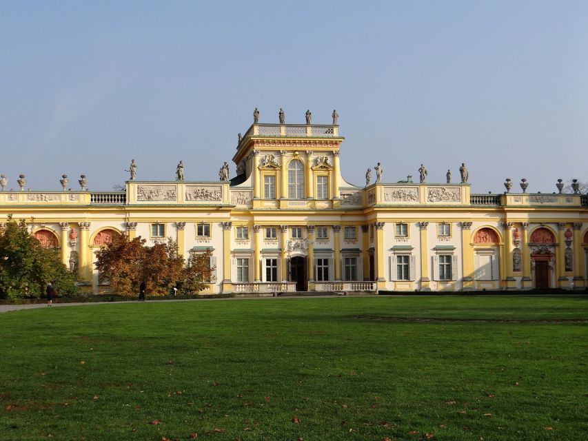Best of Warsaw Full-Day Private Tour with Private Transport - Wilanów Palace on the 8-Hour Plan: Art, Royal Apartments, and Baroque Gardens