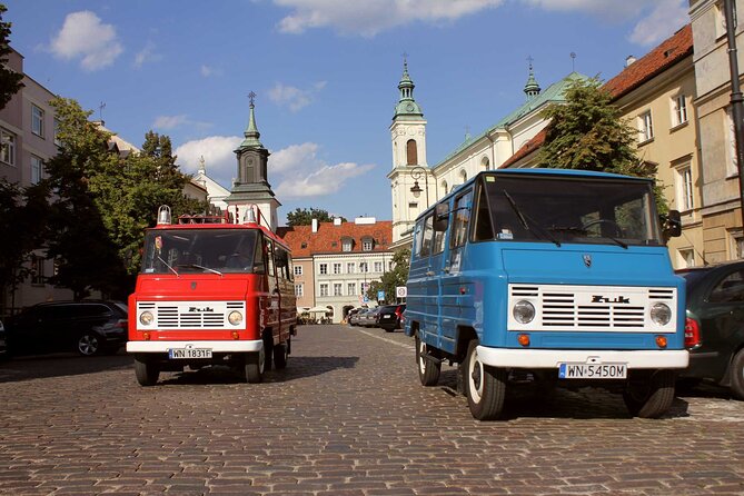Best of Warsaw - private tour by retro minibus with hotel pickup - Royal Castle stop and St. John’s Archcathedral: symbols you cannot ignore