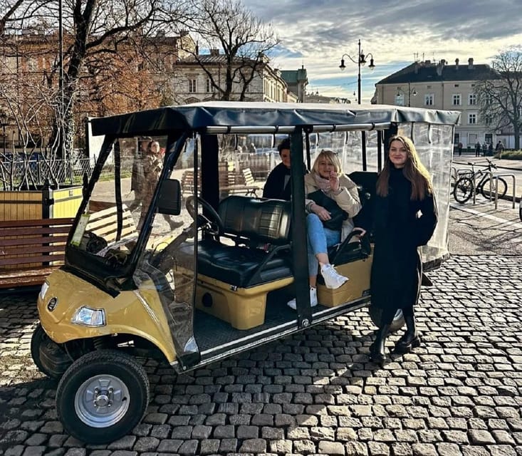 City Tour Cracow , golf car . Private full tour !! - Time Management: How the 2-Hour Pace Affects What You Get