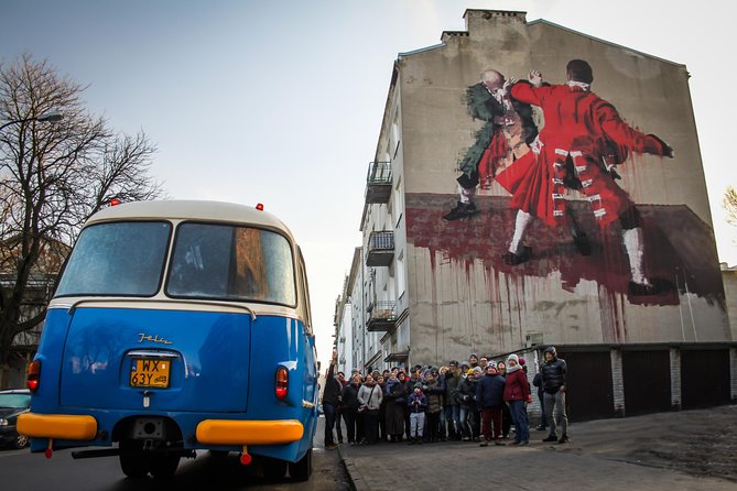 Discover the Dark Side of Warsaw in Praga District by Retro Bus - Starting at Palace of Culture and Science, then heading into Praga
