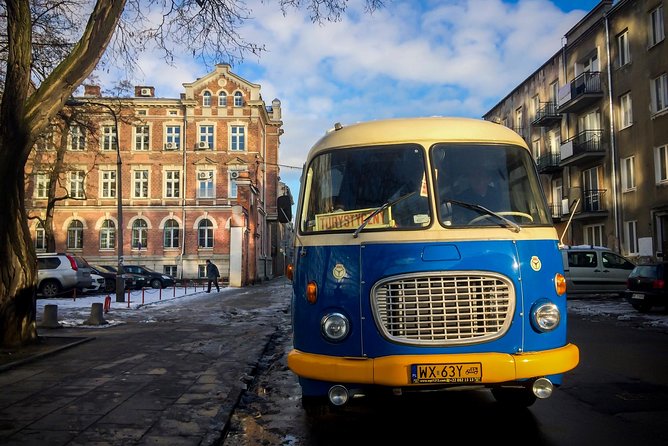 Discover the Dark Side of Warsaw in Praga District by Retro Bus - A street used for The Pianist and other pop-culture wayfinding