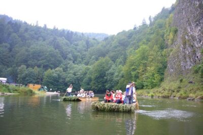 Dunajec River Gorge from Krakow