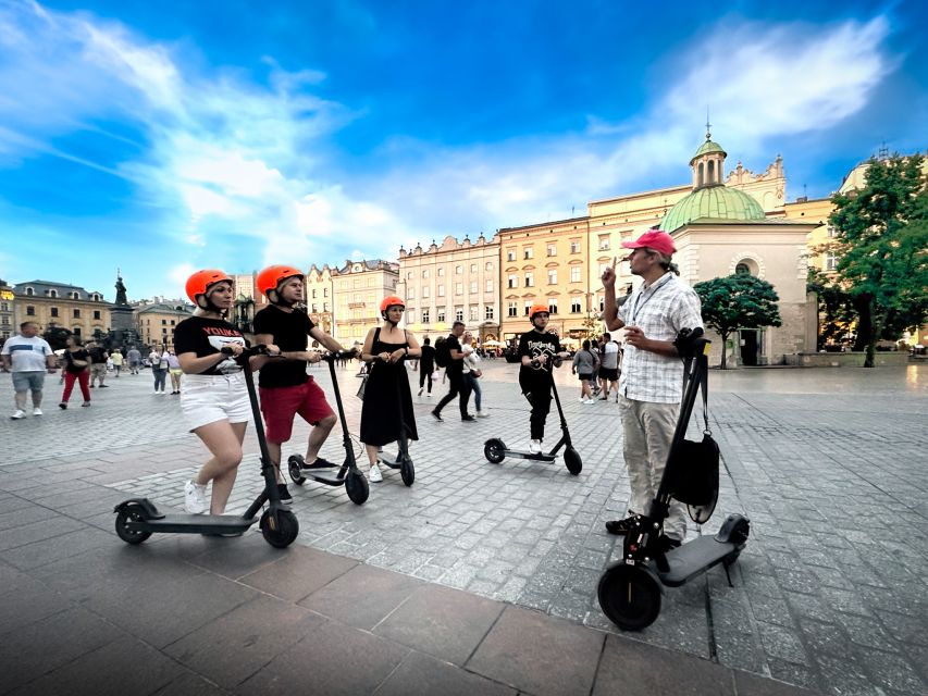 Electric Scooter Tour: Full Tour - 3-Hours of Magic! - Grzybowski Square to Próżna Street: the city’s everyday face