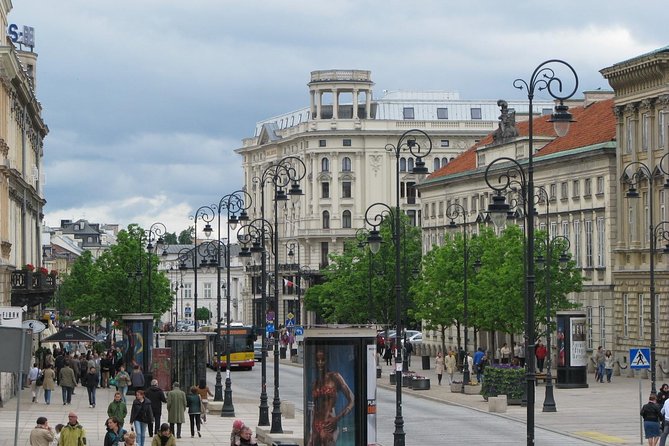Faces of Warsaw's 3-hour orientation city tour with hotel pick-up - Marie Skłodowska-Curie Museum, ending at her birthplace in the old town area