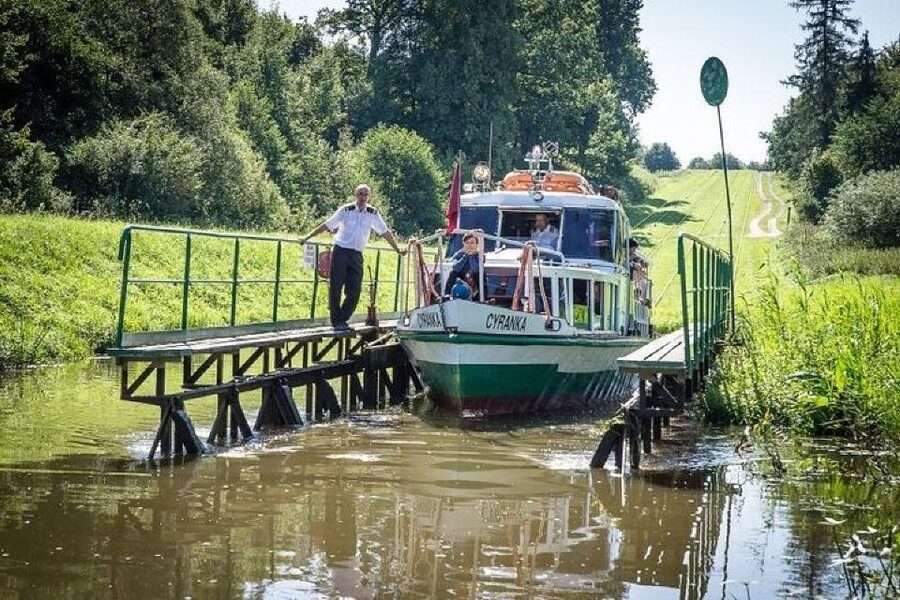 From Gdansk: Elblag Canal Boat Cruise - Elbląg Canal’s inclined planes: the “how is that even possible?” moment