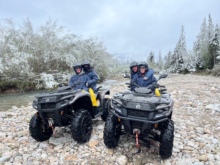 From Krakow: ATV/Snowmobile Ride, Shooting & Hot Springs - Lunch, snacks, and what you pay for yourself