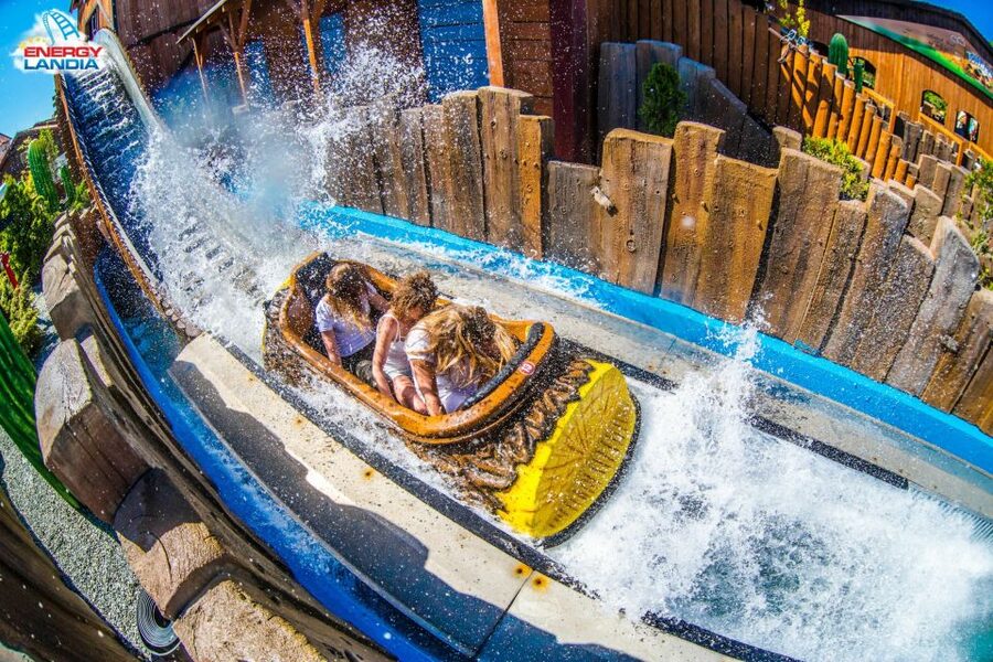 From Krakow: Energylandia Amusement Park Ticket & Transport - Extreme Zone Thrills: Space Gun, Rollercoasters, and a Water Coaster