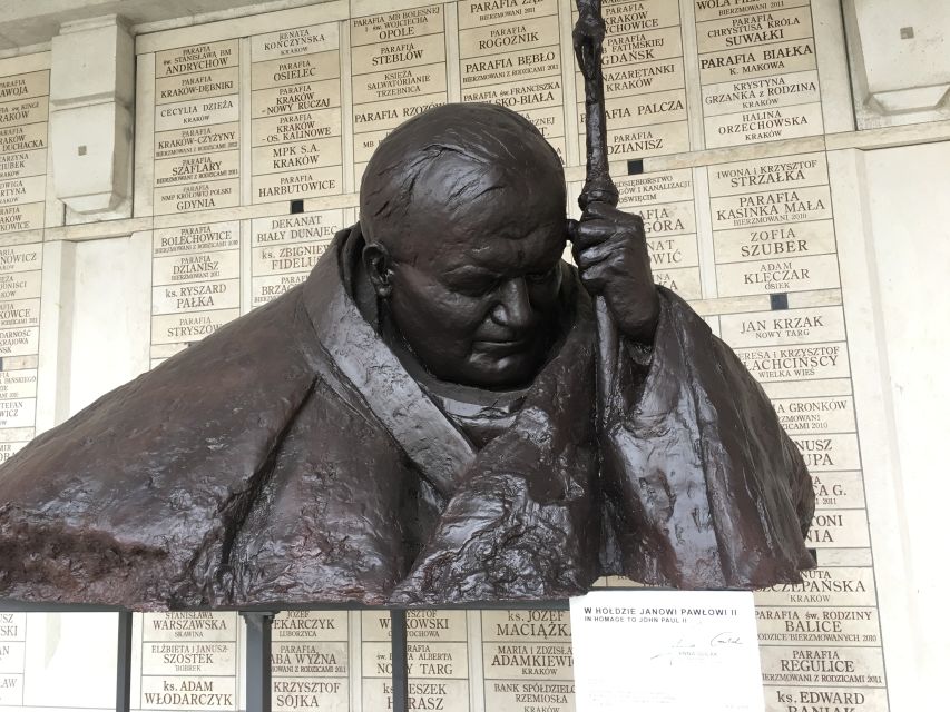 From Krakow: In the Footsteps of John Paul II - The guide makes a difference, and here it shows