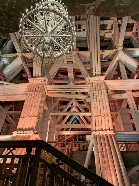 From Krakow: Wieliczka Salt Mine Guided Tour (Hotel Pick-up) - Inside the Mine: Steps, Three Levels, Chapels, Statues, and Lakes