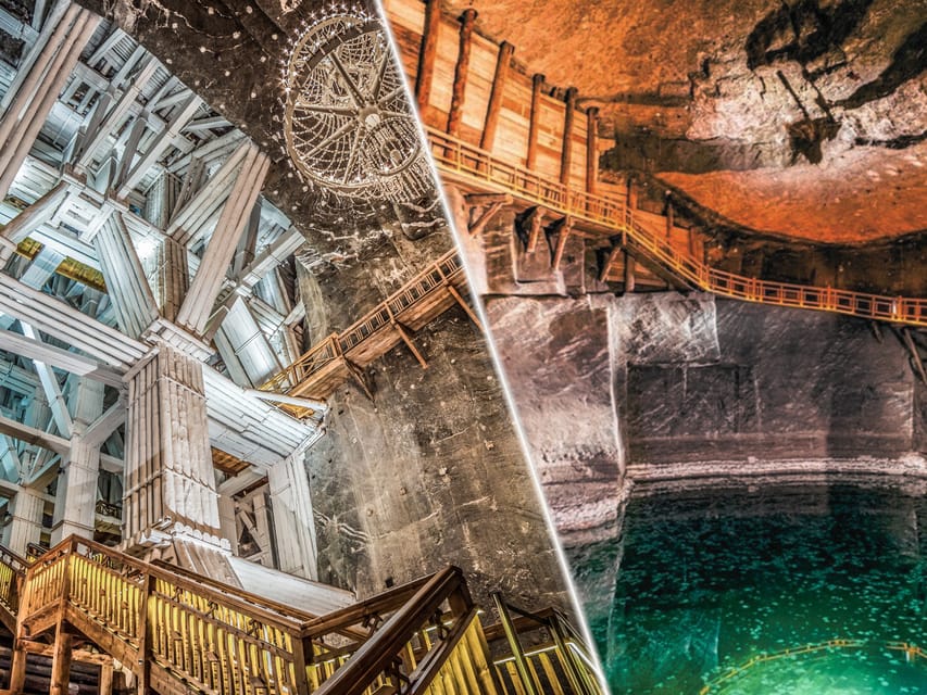 From Krakow: Wieliczka Salt Mine Guided Tour & Pickup Option - Heading down: stairs, 58 landings, and the “tight squeeze” lift back