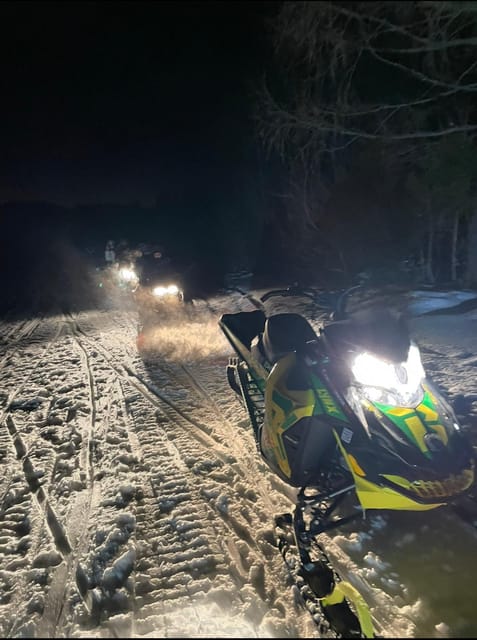 From Krakow: Zakopane Snowmobile NIGHT Ride, Bonfire, - From Krakow to Zakopane at night: what the day feels like