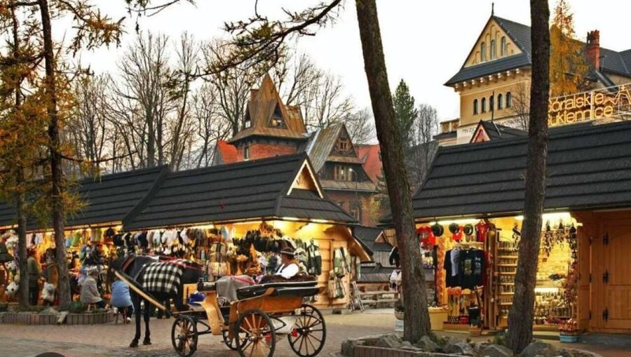 From Krakow: Zakopane Tour with Hotel Pickup & Thermal Baths - Zakopane on foot, plus Krupówki Street for snacks and souvenirs