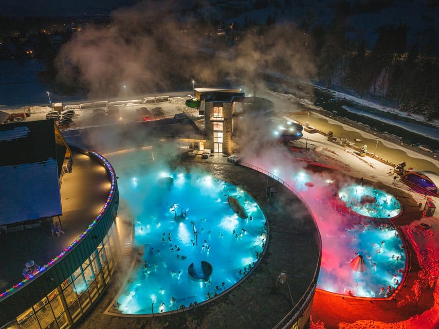 From Krakow: Zakopane Tour with Thermal Spa & Hotel Pickup - Thermal pools in the mountains: hot springs, saunas, and an open-air bar