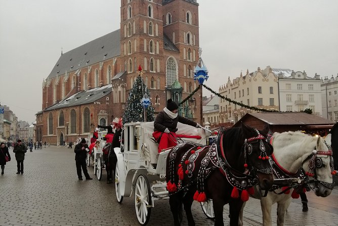 From Warsaw Auschwitz and Krakow one day tour by train with pick up and drop off - Auschwitz-Birkenau guided time: built around the key sites