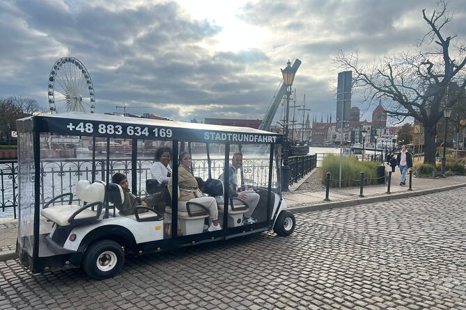 Gdansk: 2H City Sightseeing Tour LIVE GUIDED by Buggy/Golf cart - Why a golf cart is the smartest way to see central Gdansk