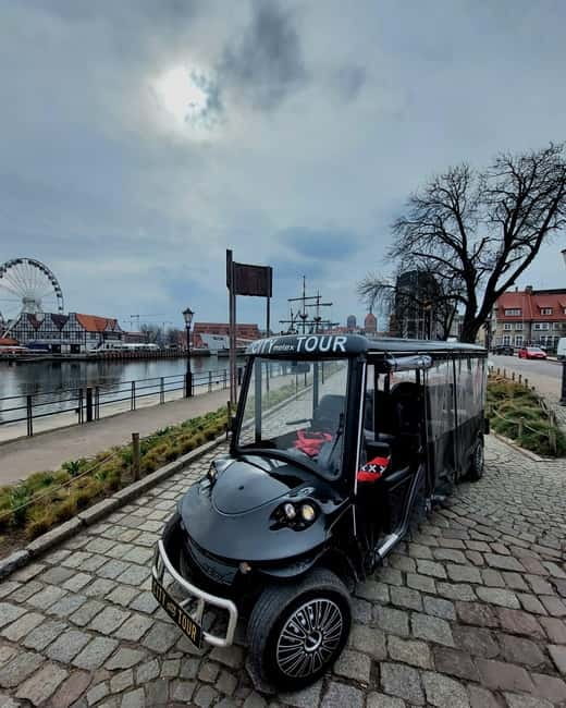 GDANSK City Tour by Golf Cart Live Guide & Sightseeing 90min - The Old Town viewpoint: seeing how the city was shaped