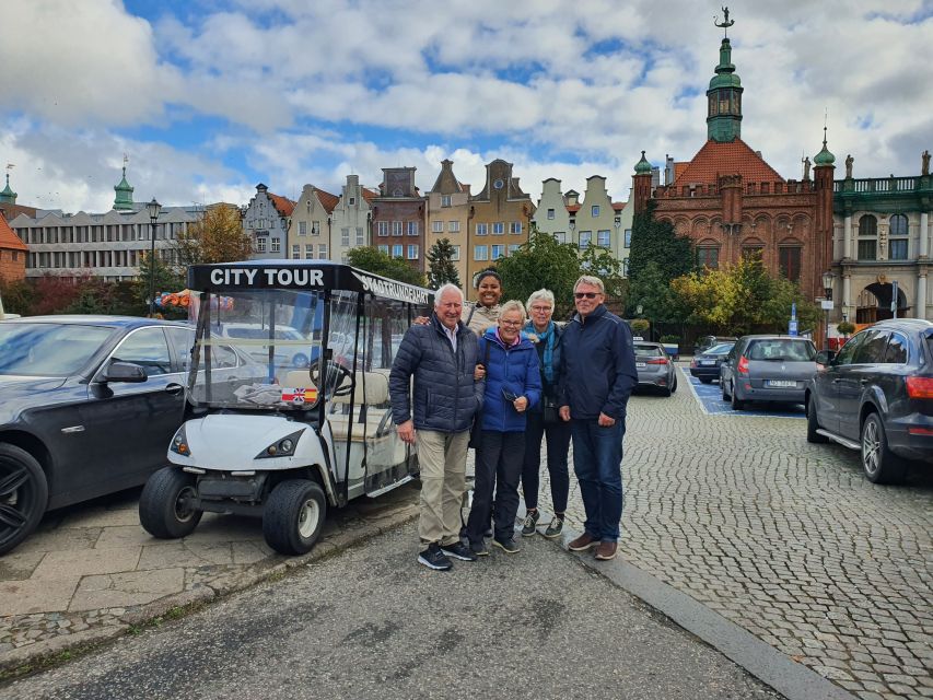 Gdansk: City Tour Live Guided by Golf Cart/Buggy Sightseeing - Quick hits before you ride