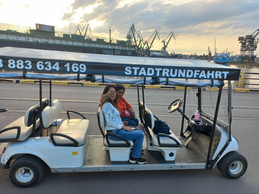 Gdansk: City Tour Live Guided by Golf Cart/Buggy Sightseeing - Riding in a golf cart, the smart way to get oriented