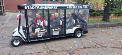 City Tour Live Guided by Golf Cart/Buggy Sightseeing