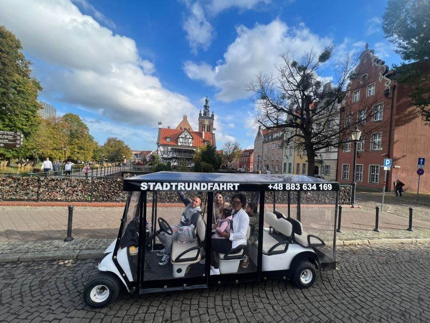 Gdansk: City Tour Live Guided by Golf Cart/Buggy Sightseeing - Long Market and the Golden Gate: medieval Gdansk in minutes