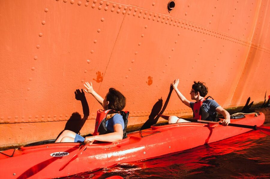Gdansk: Guided Kayak Tour - Key highlights you’ll feel quickly