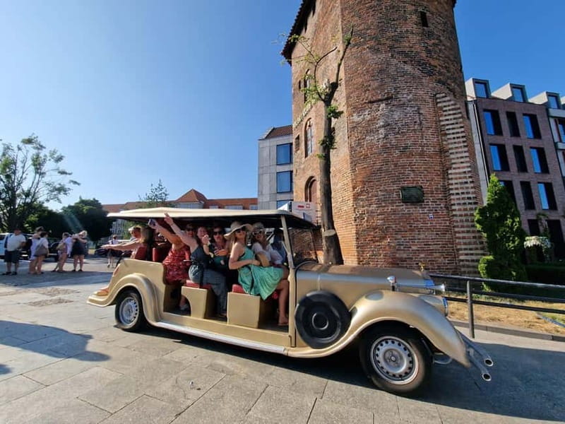 Gdansk: PRIVATE Alcotour City Tour Sightseeing Golf Cart - Key highlights to look forward to
