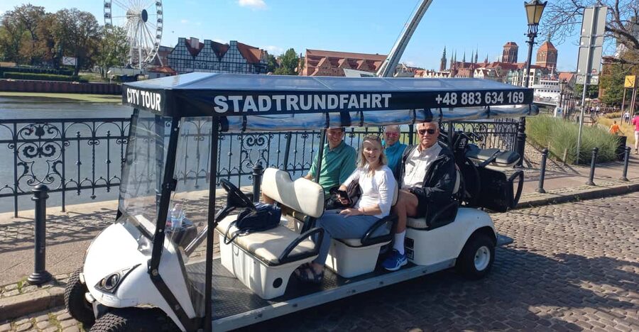Gdansk: Private Top City Tour by Electric Cart & Live Guided - The “golden gates” and market streets: what to watch for