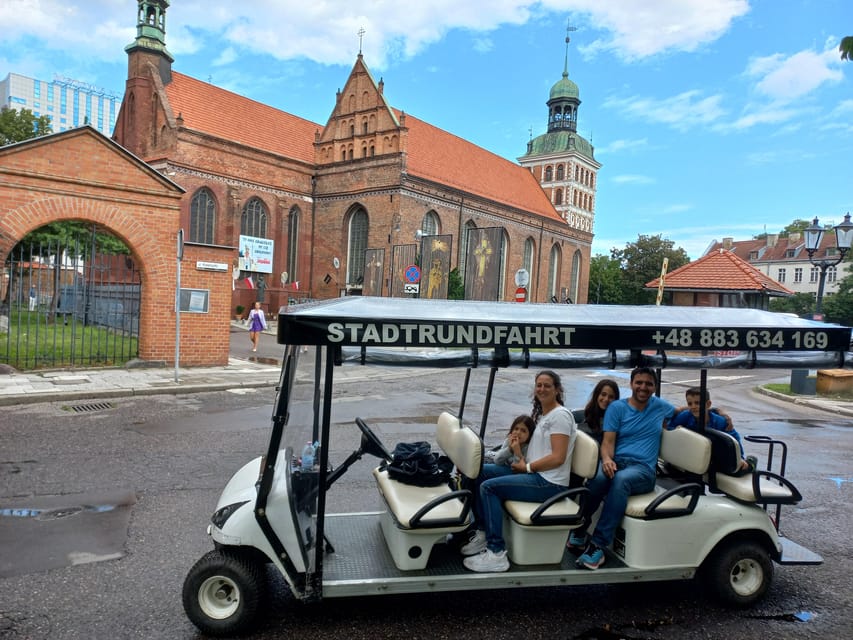 Gdansk: Private Top City Tour by Electric Cart & Live Guided - From the Motława River port to the shipyard turning points