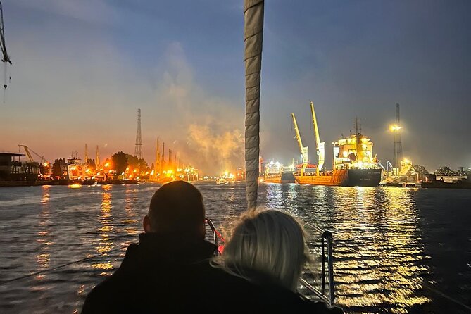 Gdansk: Scenic Evening Yacht Cruise with Welcome Drink - Gdańsk from the Water, Especially When the Lights Come On