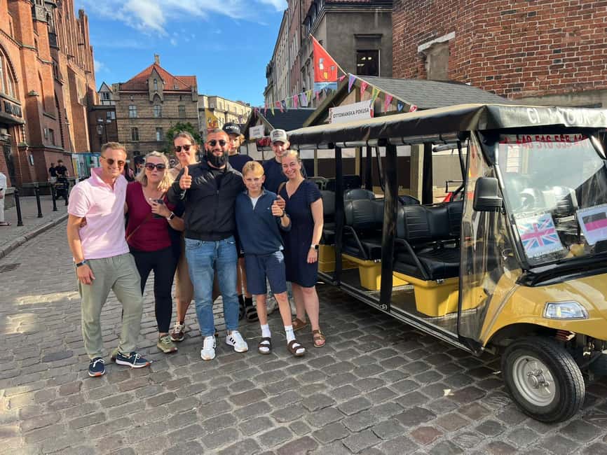 Gdansk: Shared/Private Golf Cart City Tour with Local Guide - Key things that make this Melex city tour work
