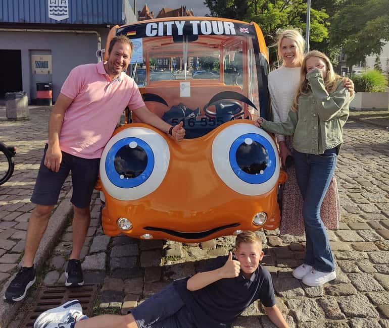 Gdansk: Shared/Private Golf Cart City Tour with Local Guide - Market Hall and the Crane: From Old Streets to the Maritime Heart