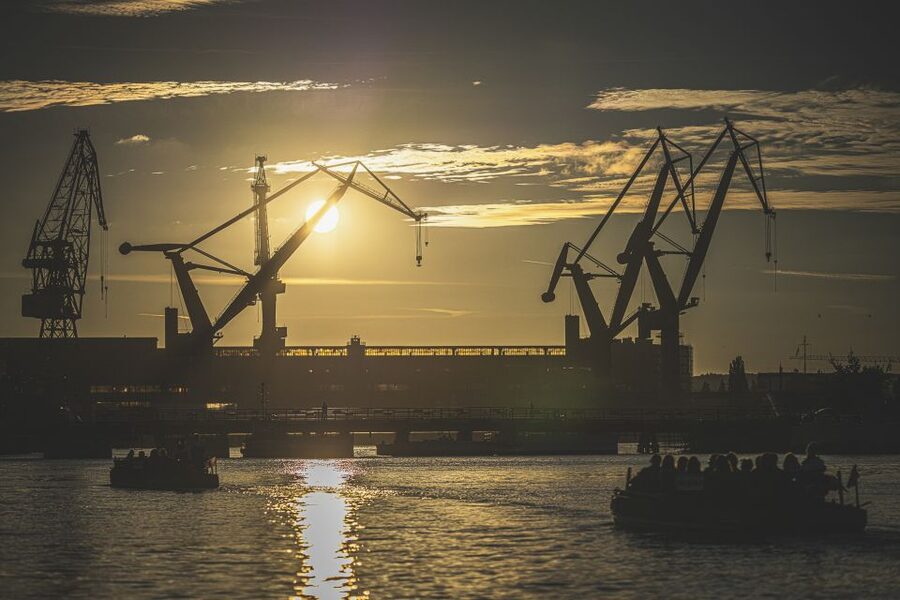 Gdańsk: Sunset Cruise on a Historic Polish Boat - Onboard comfort: blankets, life jackets, and how to hear the guide
