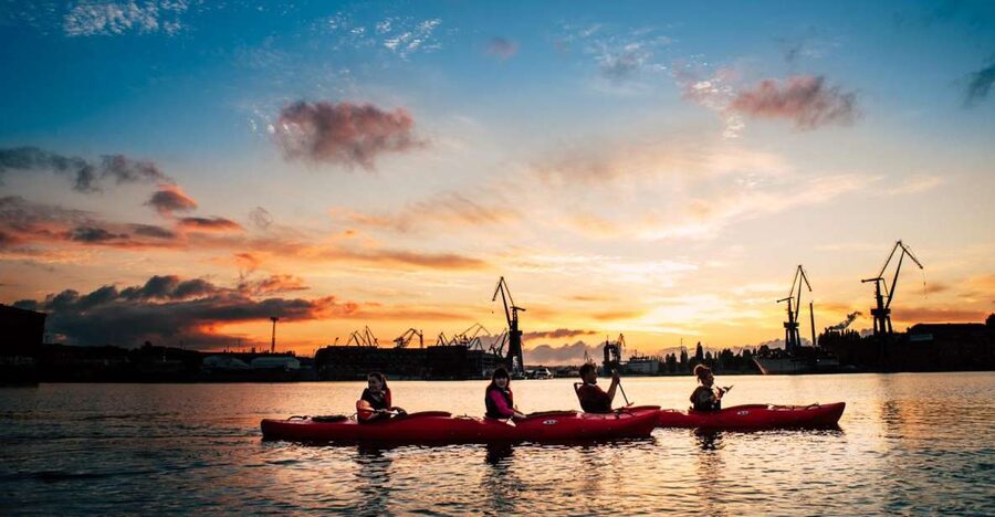 Gdansk: Sunset Kayak Tour - Key things that make this tour special