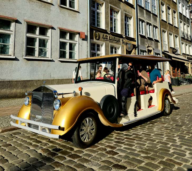 Gdansk:UNLIMITED beer incl. City Tour By Golf Cart - Why a Heated Electric Cart Is the Best Intro to Gdansk