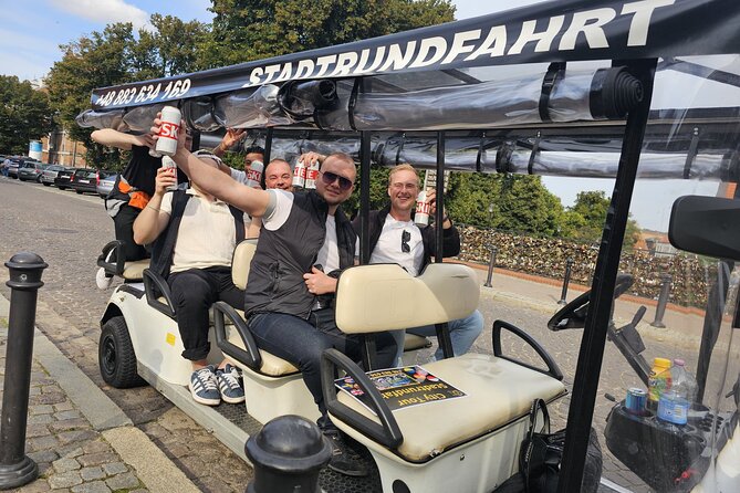 Gdansk Unlimited Beer Tour by GolfBuggy & Highlights & LiveGuided - Neptune’s Fountain to Dlugi Targ Square: the instant-photo start