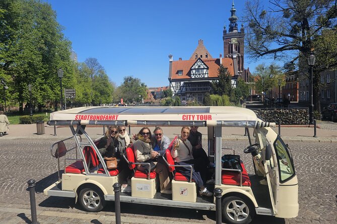 Gdansk Unlimited Beer Tour by GolfBuggy & Highlights & LiveGuided - Shakespeare Theatre outside view: quick stop, good context
