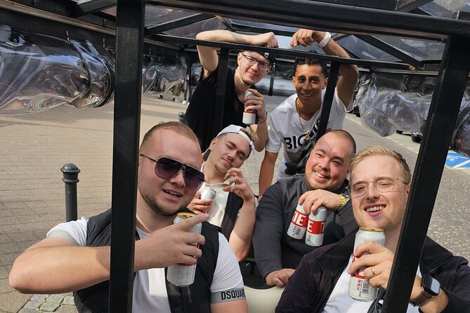 Gdansk Unlimited Beer Tour by GolfBuggy & Highlights & LiveGuided - Bridge of Love, Museum of Amber, and WWII views without entry