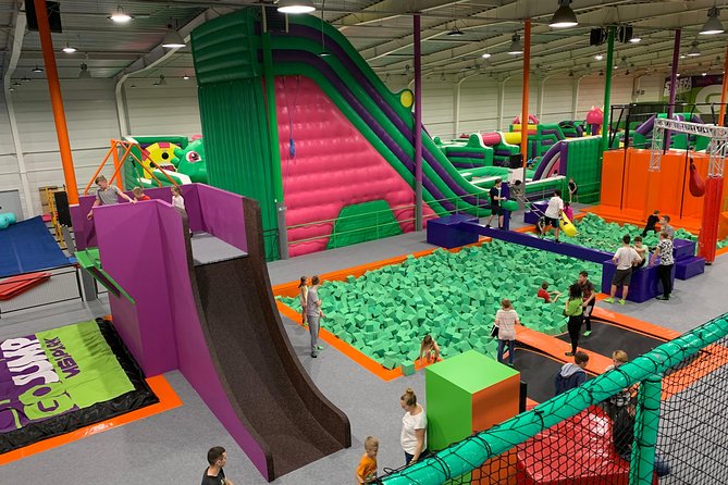 Great fun in GOjump MEGAPARK Kraków-Sikorki - 2 hours ticket - Kids rules: ages, supervision, and the Kids Zone