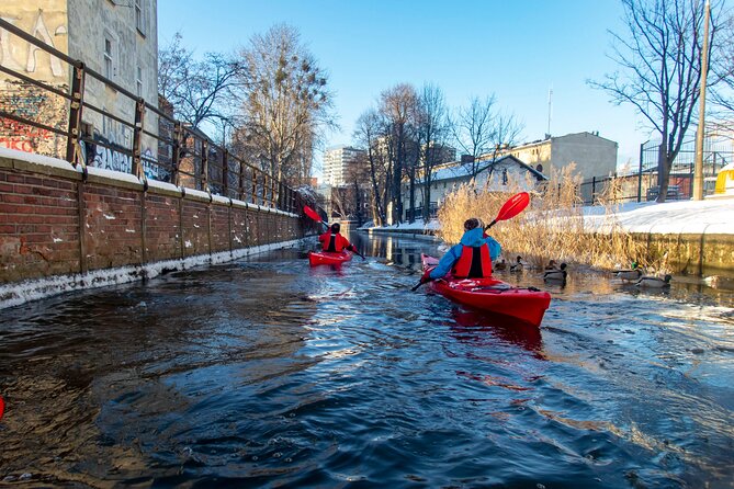 Guided Winter Kayak Tour in Gdańsk & Hot Chocolate Treat - How the Tour Runs in About 2 Hours 15 Minutes