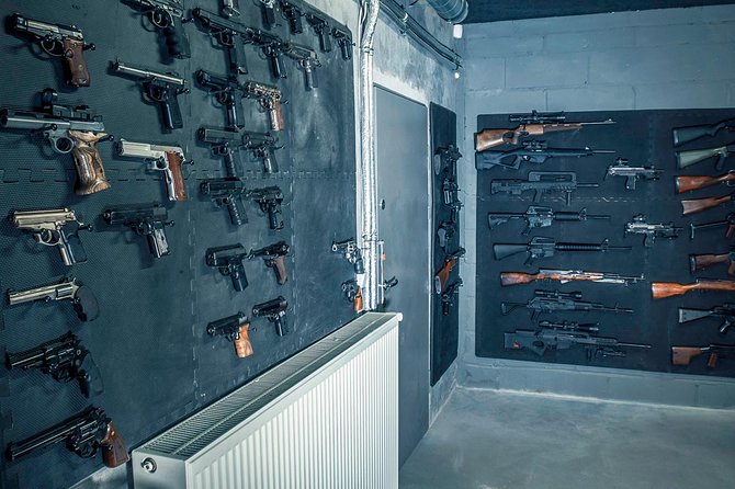 Indoor Shooting Range in Warszawa - The Guns and Shot Counts: What You Can Try in One Package