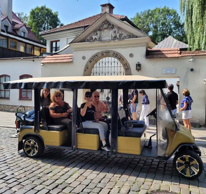 Krakow: City Sightseeing Tour by Electric Buggy Golf Cart - Key highlights worth prioritizing