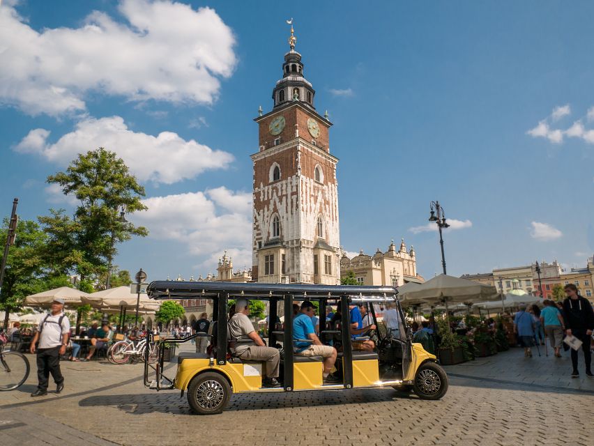 Krakow: City Sightseeing Tour by Electric Golf Cart - Key highlights at a glance