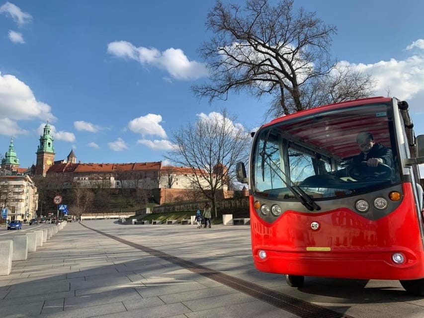 Krakow: City Sightseeing Tour by Shared or Private Golf Cart - From former ghetto sites to Schindler’s story