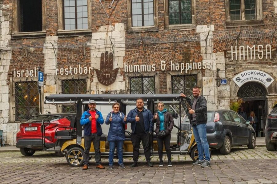 Krakow: City Sightseeing Tour by Shared or Private Golf Cart - Guide style, audio support, and language coverage that actually helps