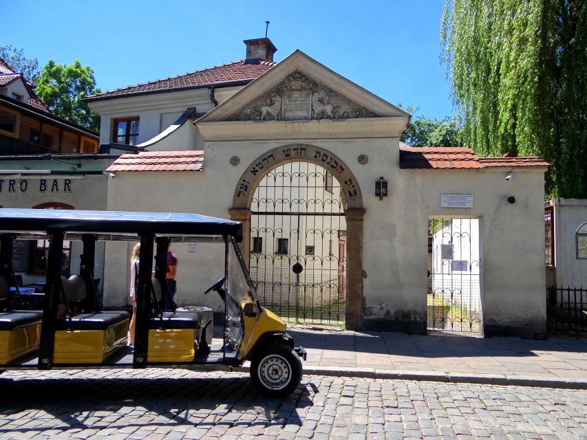 Krakow: City Tour by Electric Golf Cart - Oskar Schindler’s Factory: short orientation that points you to deeper visits