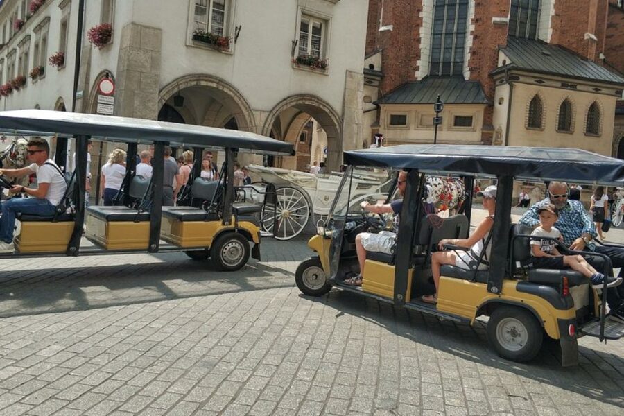 Krakow: Electric Golf Cart Tour of the Old Town - Cloth Hall, St. Mary’s Basilica, Franciscan sites, and the St. Florian’s Gate area